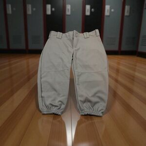 Alleson Girls Softball Pants Grey
Size Youth Large Elastic Leg